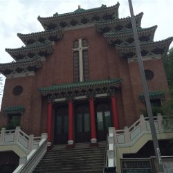 中国建築の教会
