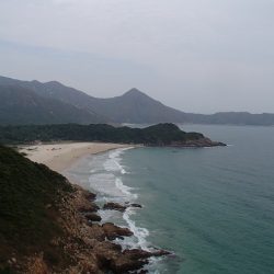 香港　最高のキャンプスポット　大浪湾(Tai Long Wan)ビーチ